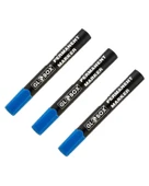 Globox Permanent Markör Koli Kalemi Mavi 3lü - 1