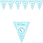 İlk Dişim Diş Buğdayı Mavi Üçgen Flama - 1