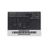 XBOX One XBOX Elite Kol Tamir Etiketi Yedek Parça XBOX Kol Tamir Sticker Siyah - 1