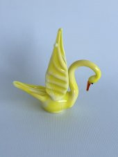 El Yapımı Murano Cam Kuğu Biblo A01 thumbnail 3