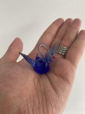 El Yapımı Murano Cam Kuğu Biblo A04 thumbnail 7