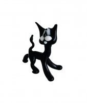 El Yapımı Murano Cam Kedi Biblo A08 thumbnail 1