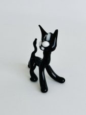El Yapımı Murano Cam Kedi Biblo A08 thumbnail 3