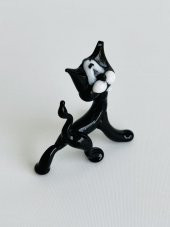 El Yapımı Murano Cam Kedi Biblo A08 thumbnail 5