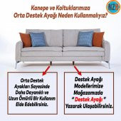 Mobilya Kanepe Sehpa TV Ünitesi Koltuk Ayağı 14 cm Krom Renk Baza Ayak thumbnail 4