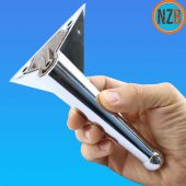 Mobilya Kanepe Sehpa TV Ünitesi Koltuk Ayağı 14 cm Krom Renk Baza Ayak thumbnail 5