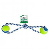 Köpek Oyuncağı Çift Toplu İp 35 Cm - 1