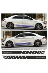 Mercedes Benz İçin Uyumlu Aksesuar Oto Yan Şerit Sticker - 1
