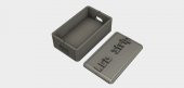 Mt3608 İçin Kutu (Mikro Usb Dc-Dc Boost Modülü) Plastik Aparat - 2