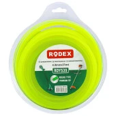 Rodex RDY539 Misina Motorlu Tırpan Yuvarlak Misina 4 mm 31 Metre Çim Ot Biçme Teli thumbnail 2