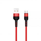 Usams U26 1Metre 2.0A Usb To Mikro Usb Örgü Kaplama Şarj ve Data Kablosu - 1