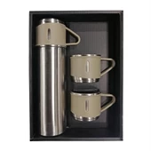 CHEF STAR MNB05543 Termos Set 3 lü Bardaklı 500 ml - Zücc81896 - 1