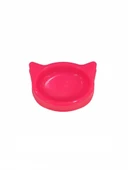 Kulaklı Kedi Mama Kabı Plastik 18x13x4 Cm - 2