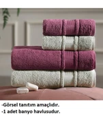 Özdilek Colourist %100 Pamuk Banyo Havlusu (90x150)-Gri - 2