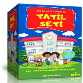 Okul Öncesi ve 1. Sınıflar İçin YAZ Tatil Seti (6 Kitap) - 1