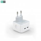 DVIP N45 35W Yeni Nesil Apple Uyumlu Çift PD Type-C Port Compact Çıkışlı Ev tipi Şarj Aleti Kablolu Set thumbnail 4