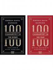 Cumhuriyetin 100 Günü - Cumhuriyetin 100 Ismi Orjinal Kitap / 2 Kitap Takım - Emrah Safa Gürkan - 1