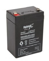 Ayt Lightex Lt-45n 4 Volt 5 Amper Kuru Akü Işıldak Aküsü - 1