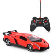 Galtoys Şarjlı Uzaktan Kumandalı Araba Lambo Car Kırmızı 1:16 F/F - 4