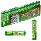 GP İnce AAA 12'li Kalem Pil 24G-VS12 - 3