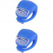 Zhltools Mavi Mini Ledli Bisiklet Lambası 2Adet - 1