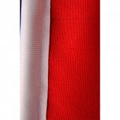 Türkiye Milli Elde Sallama Bayrağı Alpaka Kumaş Kenarları Sıcak Kesim 10 Adet - 3