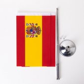 İspanya 2li Masa Bayrağı Saten Kumaş Dijital Baskı 15x22,5 cm - 5