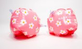 Çocuk Yüzücü Kolluğu - 11 / 30 Kg - Pembe / Çiçek Baskıl Meridyendukkan Nabaiji - 7