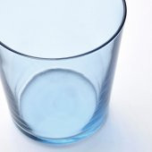4 Adet Cam Bardak Seti Çok Renkli MeridyenDukkan 30 cl, 4 Adet - 3