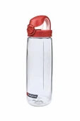Nalgene OTF Clear / Fire Red Cap Tritan Suluk - 1