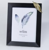 Crearthome 15x20 Yapraklı Çerçeve Siyah Altın SCRV 124SYA85RS - 1