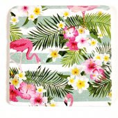 Şeker Portakalım Dekoratif Figürlü Doğal Taş Banyo Gider Kapağı Süsü Tekli 10X10 Cm - 1