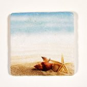 Şeker Portakalım Dekoratif Figürlü Doğal Taş Banyo Gider Kapağı Süsü Tekli 10X10 Cm - 1