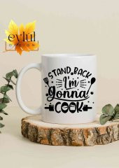 Mutfak Temalı Im Gonna Cook Yazılı Özel Tasarım Baskılı Kupa Bardak Hediye Çay-Kahve Bardağı thumbnail 1