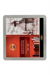 Koh-i Noor Gioconda Art Set Renkli Resim Seti 24 Parça Metal Kutulu - 1