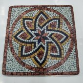 Şeker Portakalım Dekoratif Figürlü Doğal Taş Banyo Gider Kapağı Süsü Tekli 10X10 Cm - 1