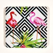 Şeker Portakalım Dekoratif Figürlü Doğal Taş Banyo Gider Kapağı Süsü Tekli 10X10 Cm - 1