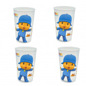 Çocuk Bardağı Sevimli Bardak 200 Ml 4'lü Set - 1