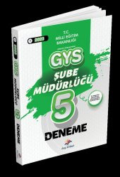 2023 Milli Eğitim Bakanlığı GYS Şube Müdürlüğü 5 Deneme Dizgi Kitap - 1