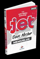 2023 MEB Memur JET Özet Notlar Dizgi Kitap - 1