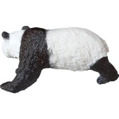 Panda Figürü 19 Cm. Vahşi Hayvanlar Serisi Yumuşak Soft Panda - 3