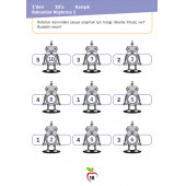Okul Öncesi ve 1. Sınıf Matematik Etkinlik Kitabı - 3