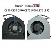 Toshiba Satellite L855-s5366 C855-2F0 Notebook Fan / 4 Pin thumbnail 1