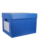 Temel Arşiv Kolisi 5'li Klasör Kapasiteli Mavi 25 Adet - 4