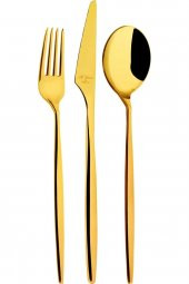 Aryıldız Studio Prestige Gold Pvd 84 Parça Altın Çatal Kaşık Bıçak Takımı - 1