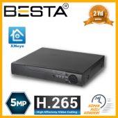 Besta 4 Kanal Ahd 5MP H265 Dvr Kayıt Cihazı Xmeye KD-804HD - 1