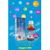 CogniFİT Omega 3-vitamin B12-b6 Içeren Hafıza Ve Konsantrasyon Geliştirici Takviye Edici Gıda 150 Ml - 1