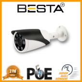 Besta 4K 5 MP 1440P 8 ATOM LED IP POE Bullet Güvenlik Kamerası KD-5615 - 1