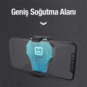 Coofbe Super Soğutucu Led Işıklı Telefon Soğutucusu Telefon Soğutma Fanı Radyatör Soğutucu - 3