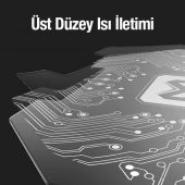 Coofbe Super Soğutucu Led Işıklı Telefon Soğutucusu Telefon Soğutma Fanı Radyatör Soğutucu - 5